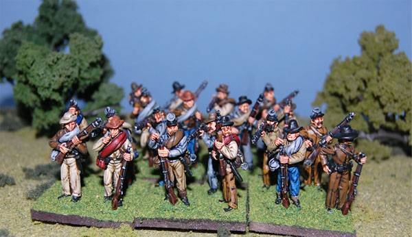 Second Edition Confederate Firing Line